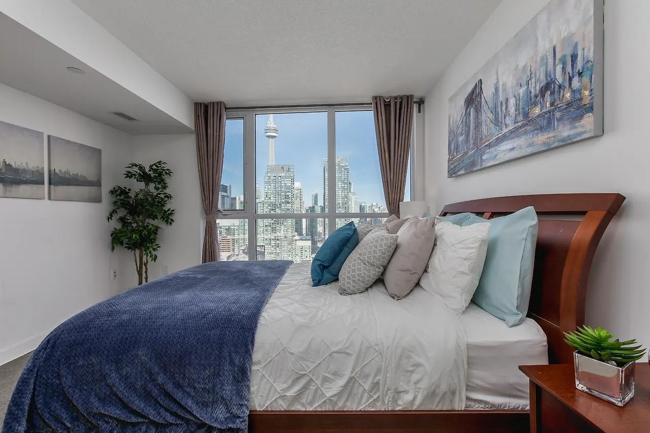 Apartamento Premium 2-Bedroom With Cn Tower & Lake Views Toronto