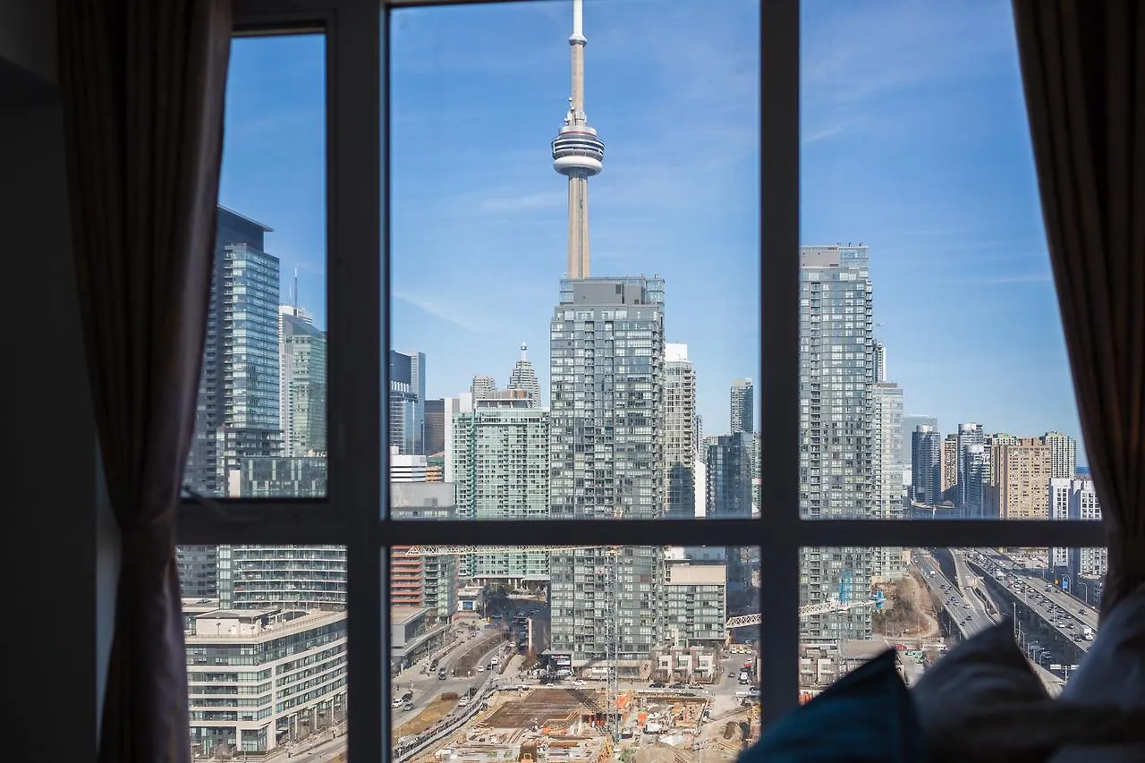 Premium 2-Bedroom With Cn Tower & Lake Views Toronto Canadá